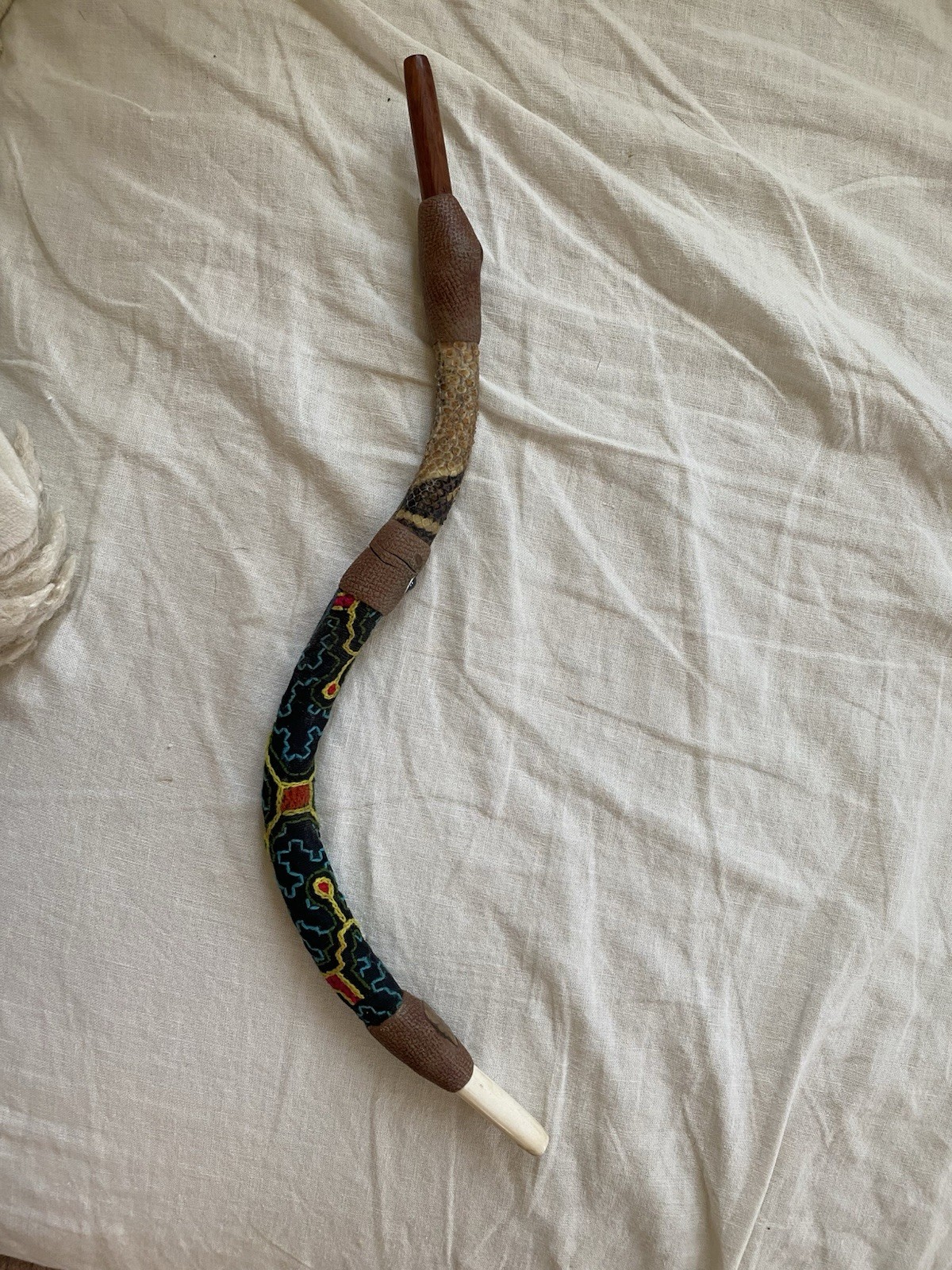Shipibo Curved Chontawood Tepi