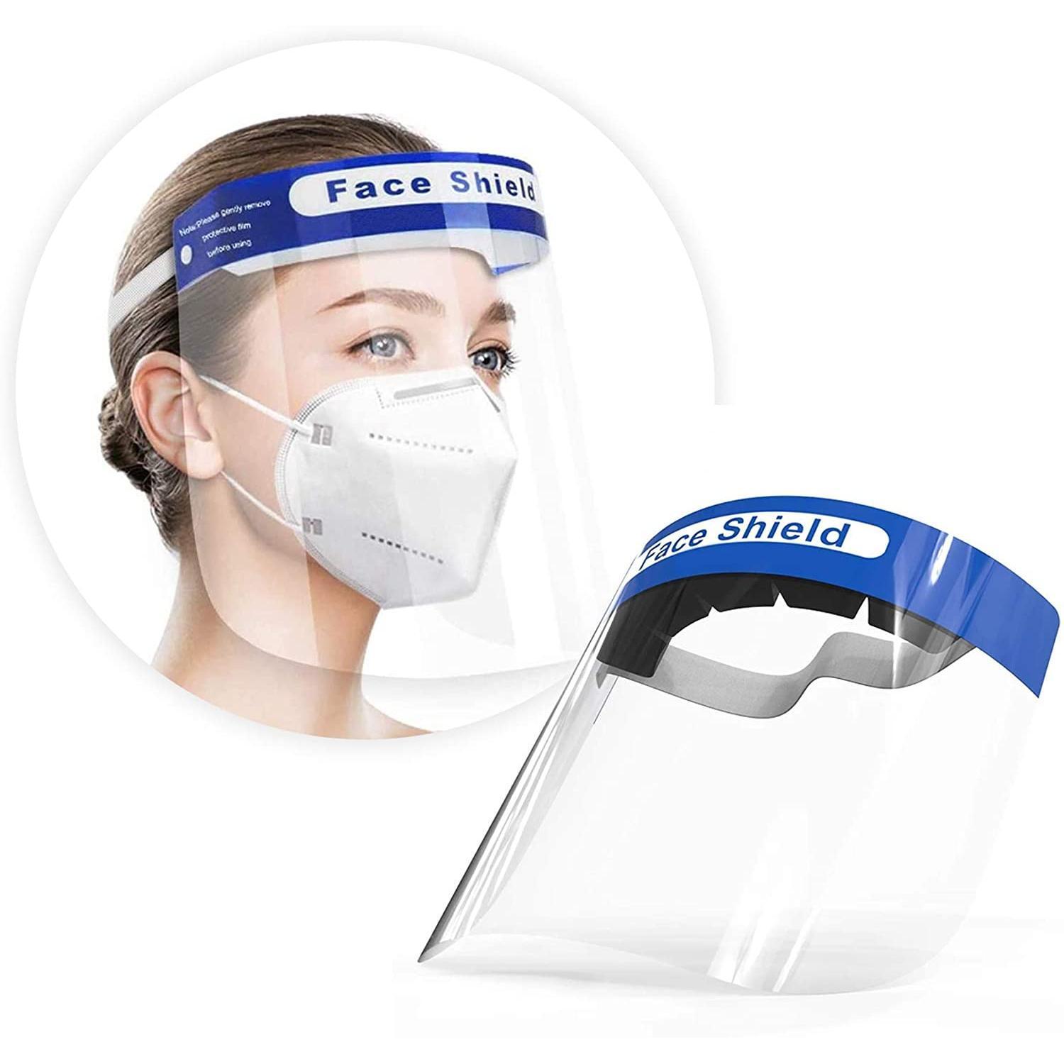 Protective Face Shield, 1 Shield, 3 Pack