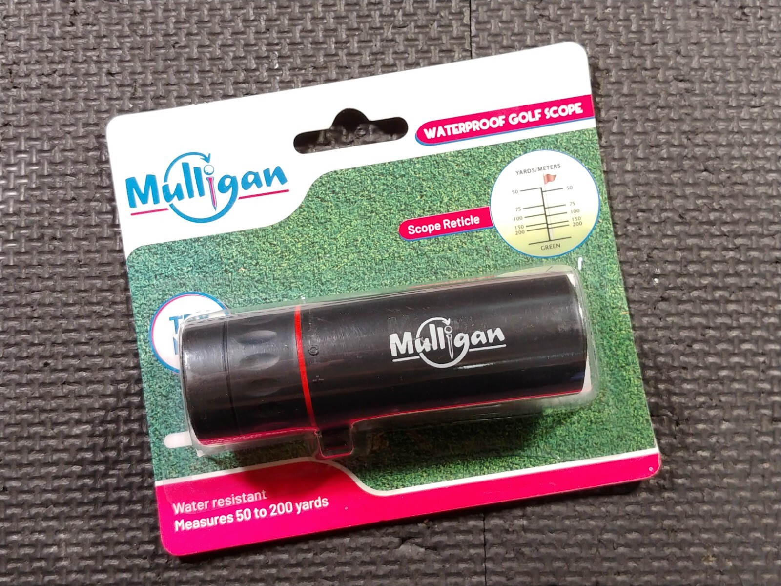 🔭 Mulligan™ Waterproof Golf Scope Range Finder 50-200 Yards With Scope Reticle
