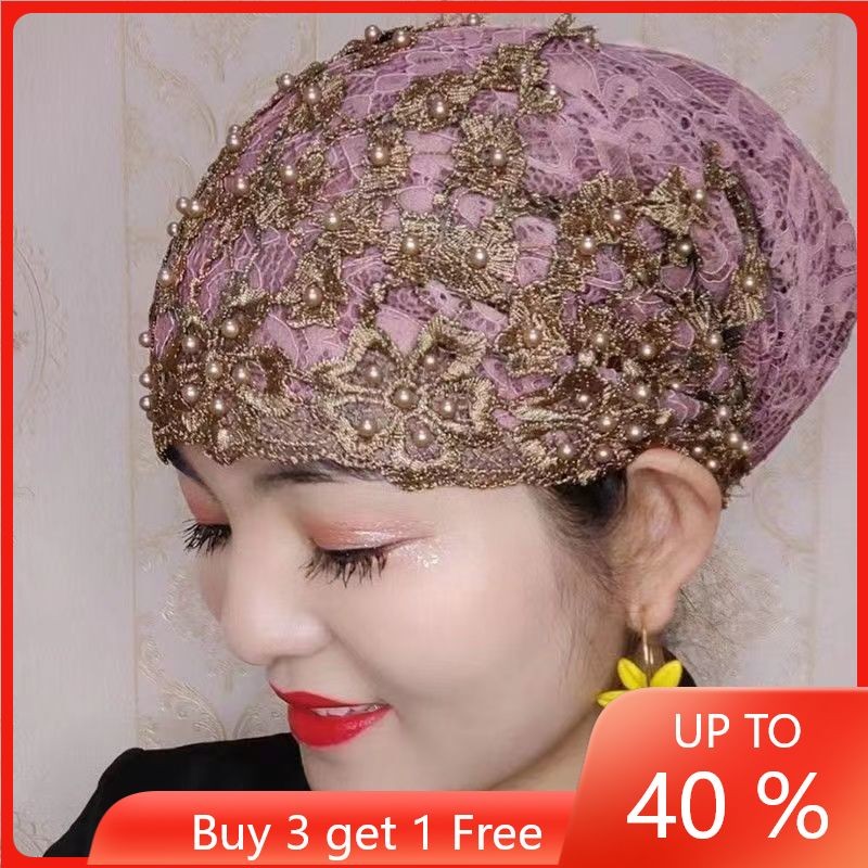 Beanie Women Muslim Head Cover Hijab Hats Cancer Chemo Islamic Headwear Turban