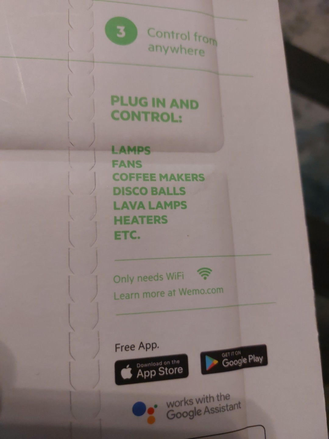 Wemo WiFi Smart Plug