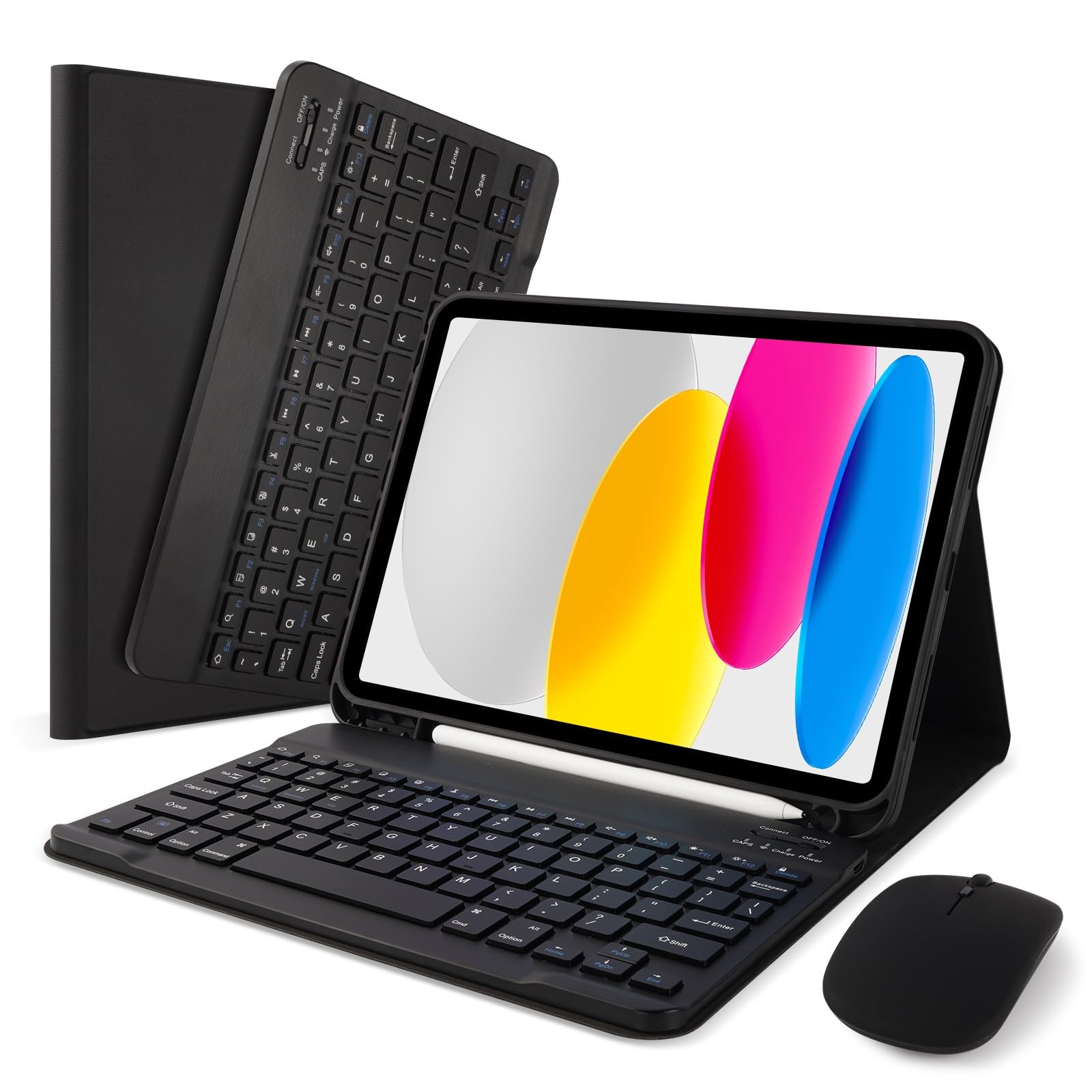 Keyboard Case with Mouse for iPad (A16) 11th Gen 2025 /10th Gen 2022, Magneti...