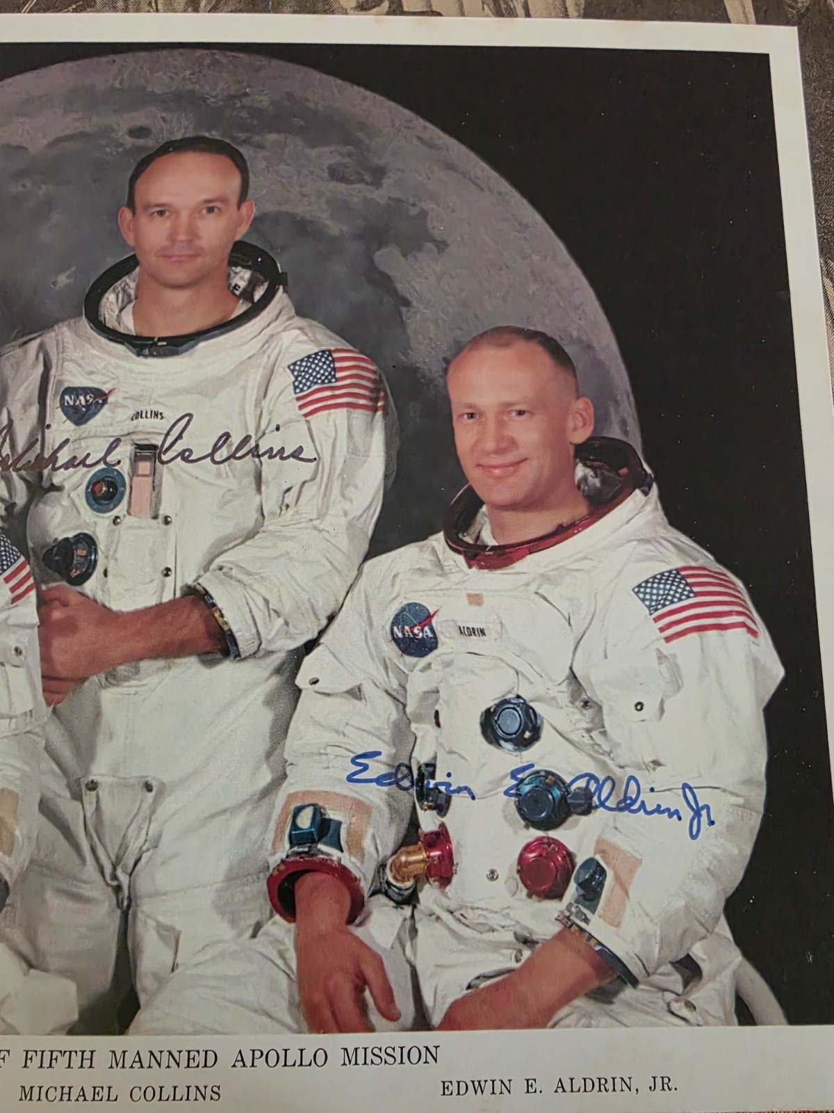 Apollo 11 Splashdown Party Program - Owned by Captain J Holcomb