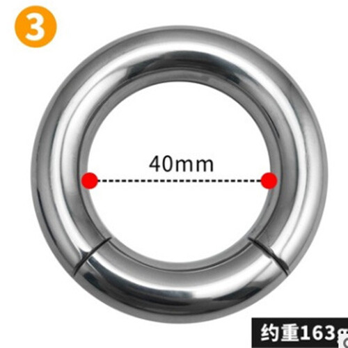 Male Stainless Steel Ball Stretcher Weight Heavy Magnetic Ball Stretching Weight