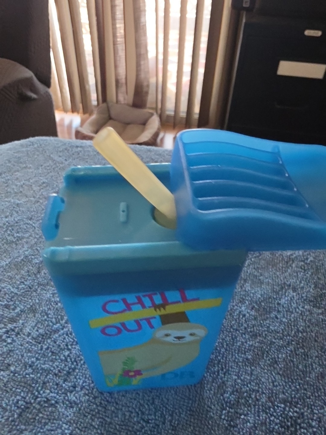 Cute Plastic Sloth Drink Box