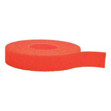 Velcro Brand 174299 Cable Tie Strap, 75 Ft L, Variable Max Bundle Dia., Orange,