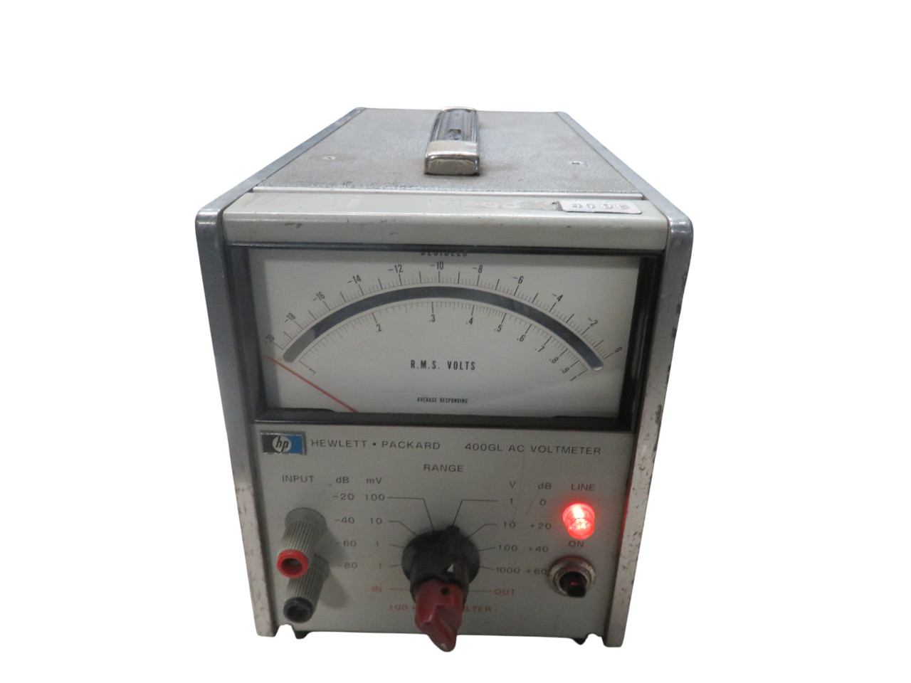HP 400GL AC Voltmeter 100 khz LP filter - Free Shipping