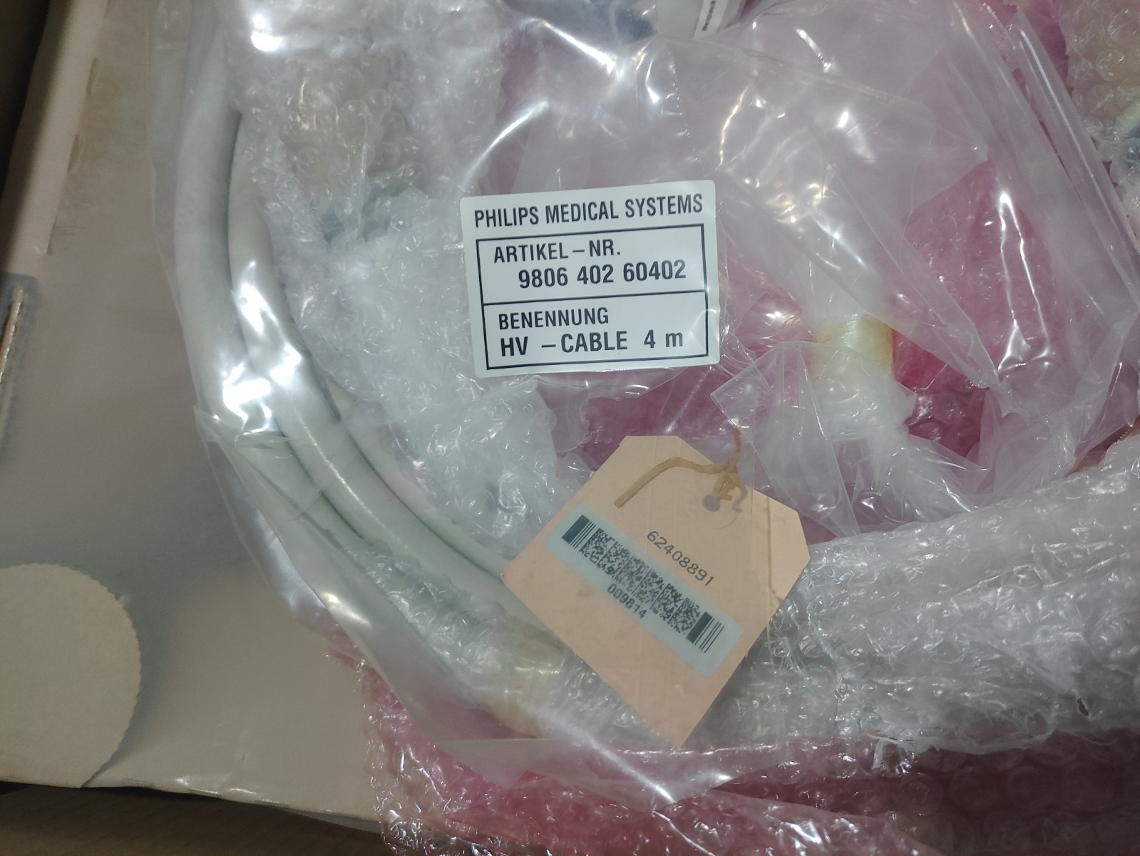 Philips Systems – Cable (4 M) Part Number: 9806 402 60402