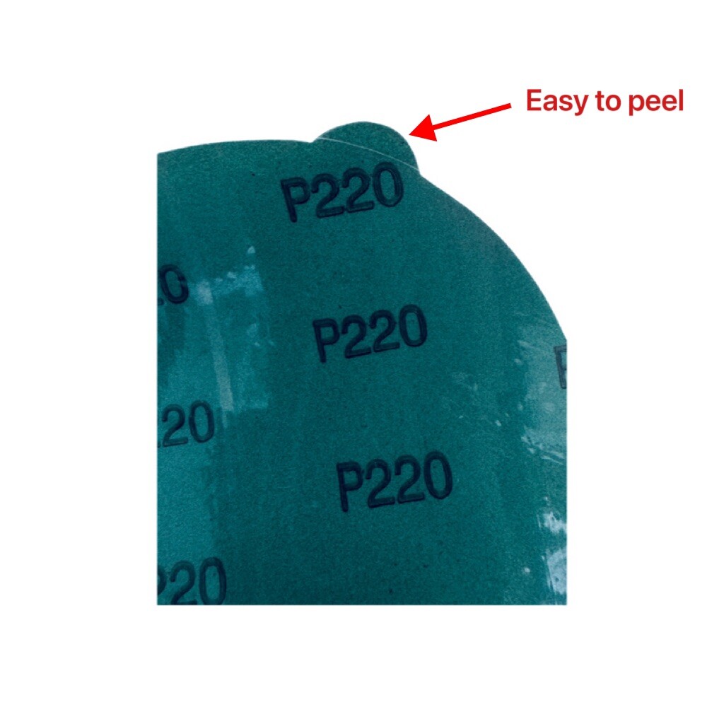 6 In Sandpaper PSA Sticky Sanding Dis P40-P2000