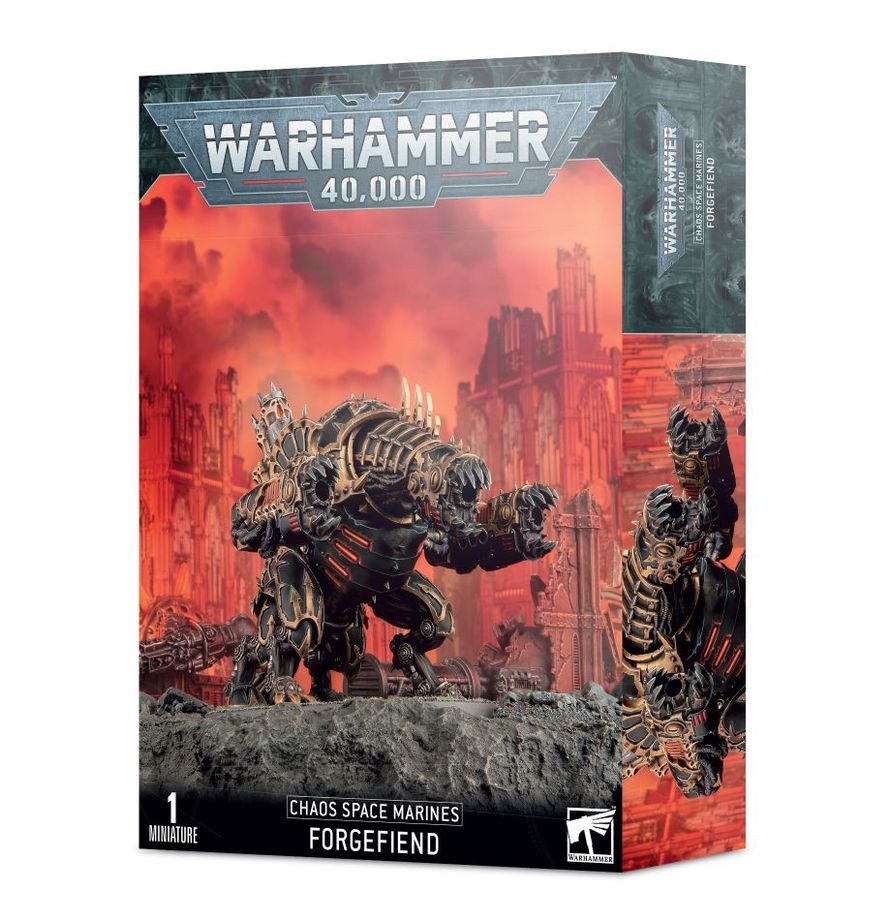 Warhammer 40K Chaos Space Marines: Forgefiend NIB!
