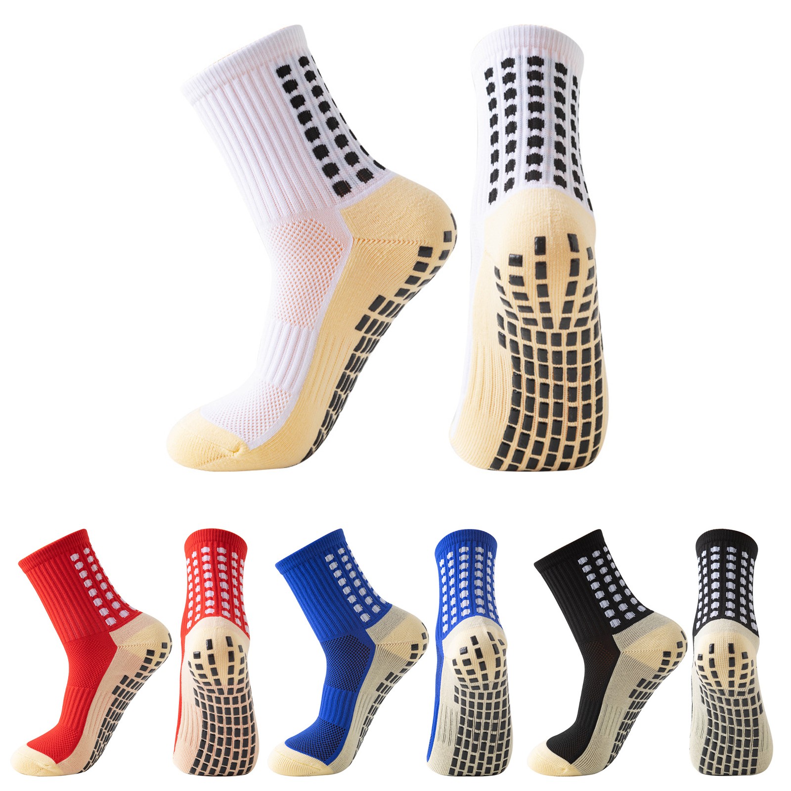 Football Socks Anti Slip Socks Sports Socks Non Slip Outdoor Sport Cycling Socks