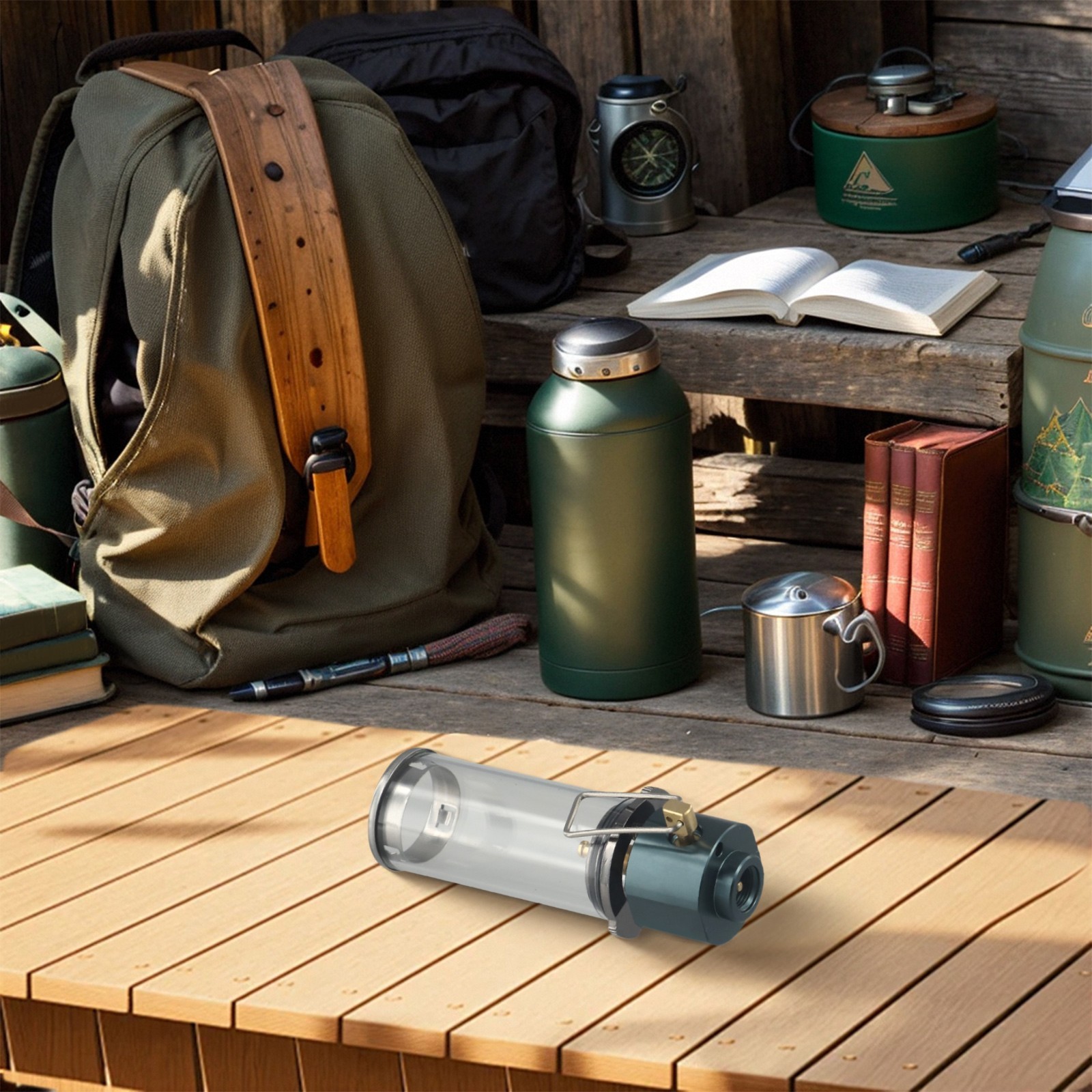 Camping Package Content Camping Gas Lantern Note As Shown In The Picture