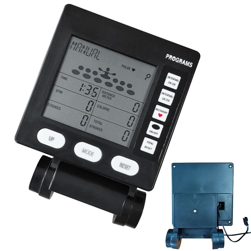 Rowing Machine Speedometer with Calorie and Distance Measurement Features