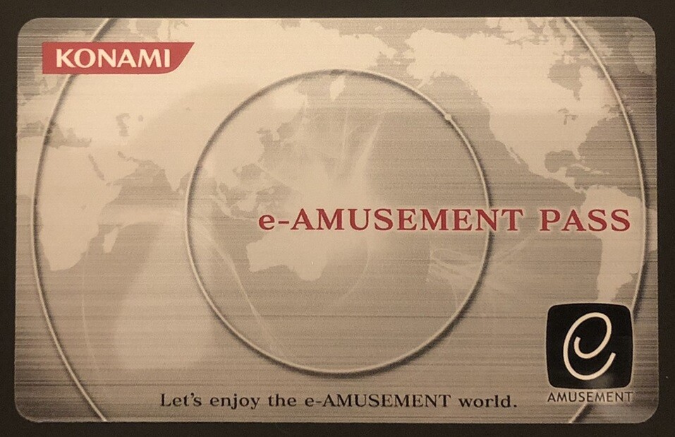 Konami E-Amusement Pass - Classic version - Arcade Card
