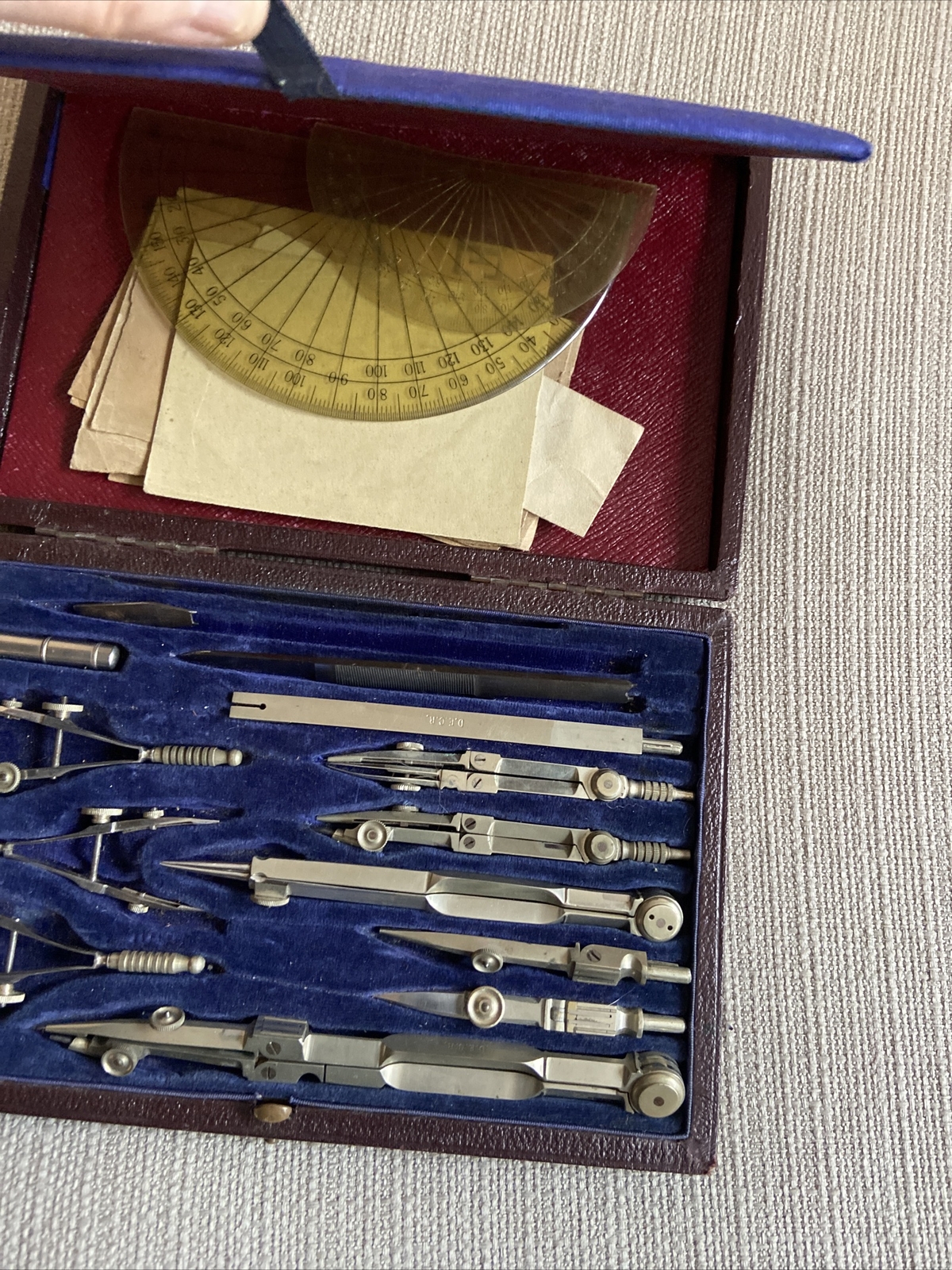 5x Joblot Cartographer Mathematics Technical Engineer Scientific Implement Sets