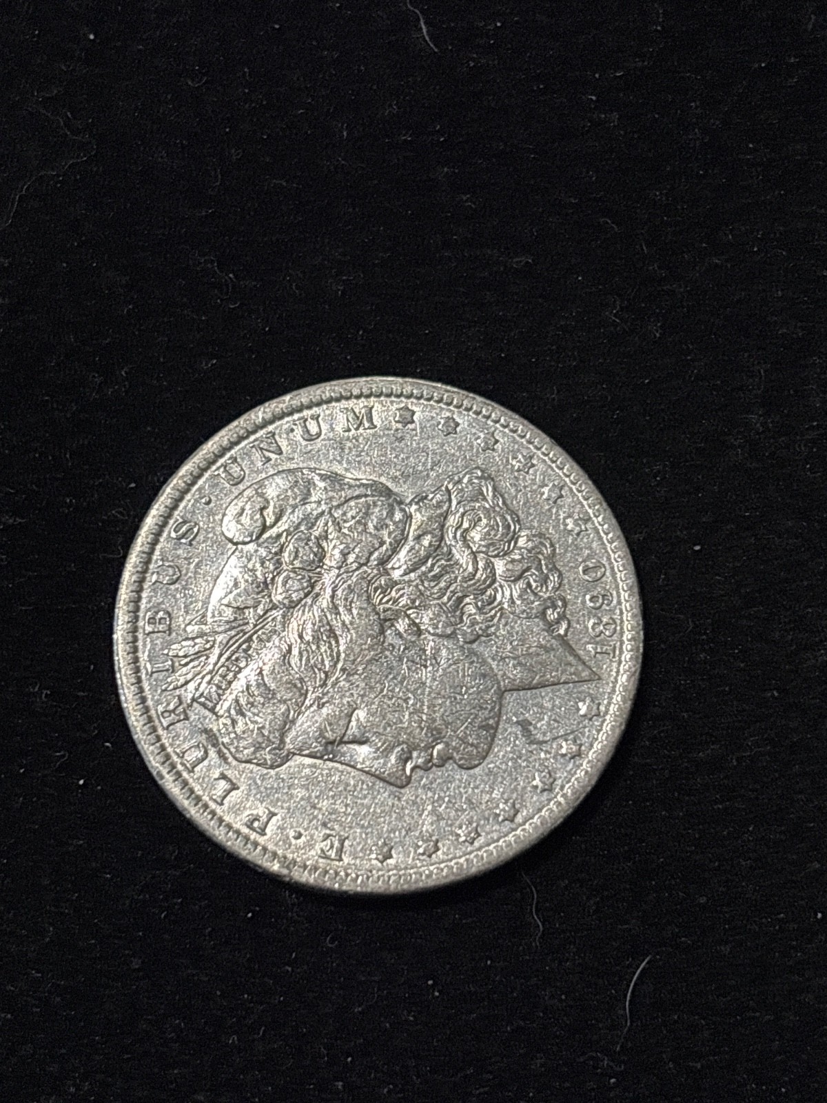 Morgan Silver Dollar 1890 P