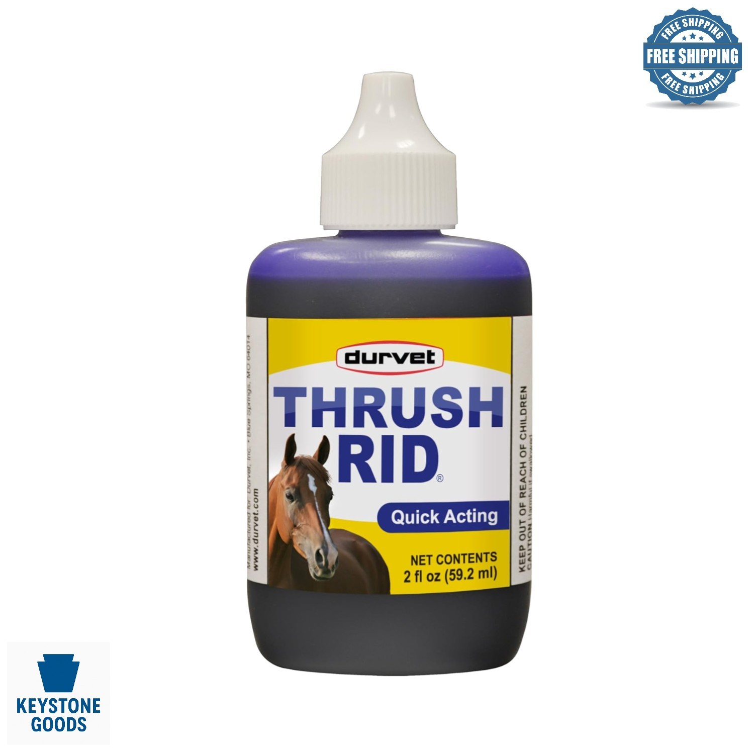 Thrush Rid Horse Hoof Treatment 2oz - Prevent & Treat Thrush