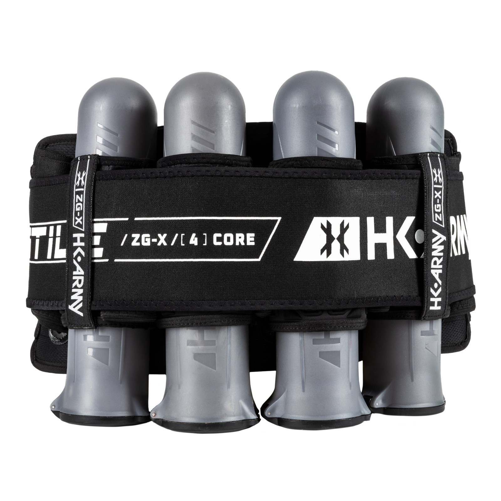 New HK Army Zero GX 4+3+4 Paintball Pod Harness / Pack - Stealth Black