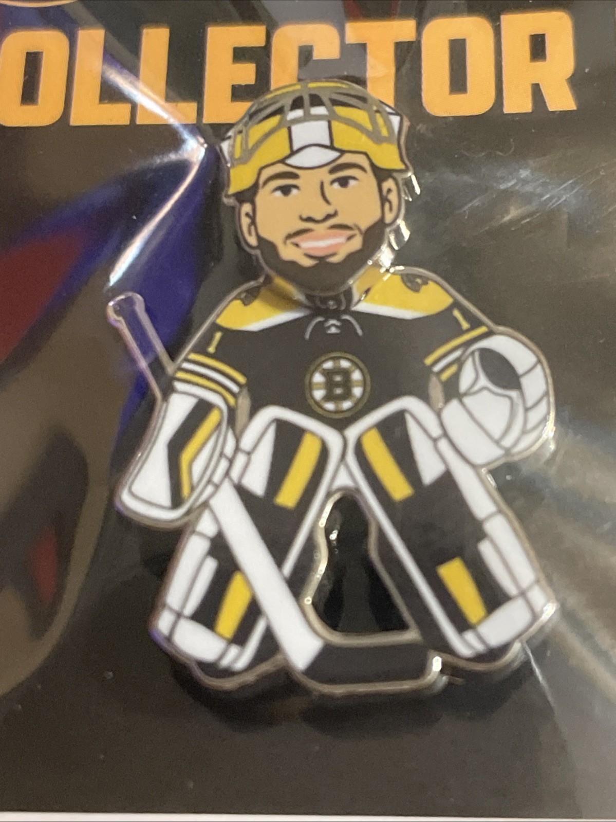 Boston Bruins Collector Lapel Pin - Jeremy Swayman - TD Garden Exclusive