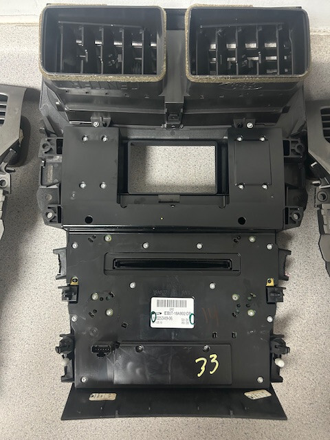2014-2015 Ford Explorer OEM Radio/ Climate Control Faceplate
