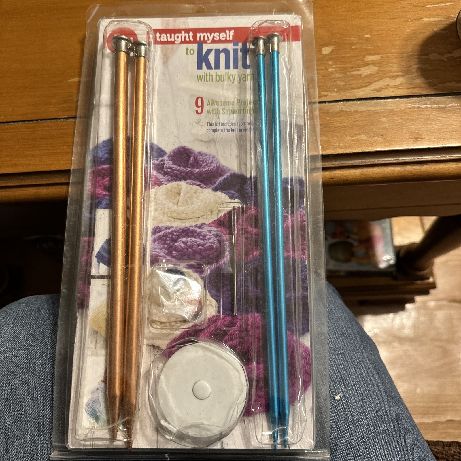 Boye Yarn Knitting for Beginners Kit, 9 Patterns
