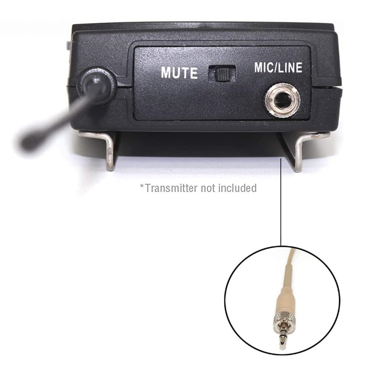 Earset/Headset Microphone for Sennheiser Pro Audio Bodypack Transmitter Beige