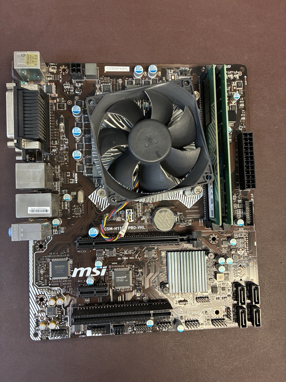 Intel Core I3 6100 CPU MB Ram Combo