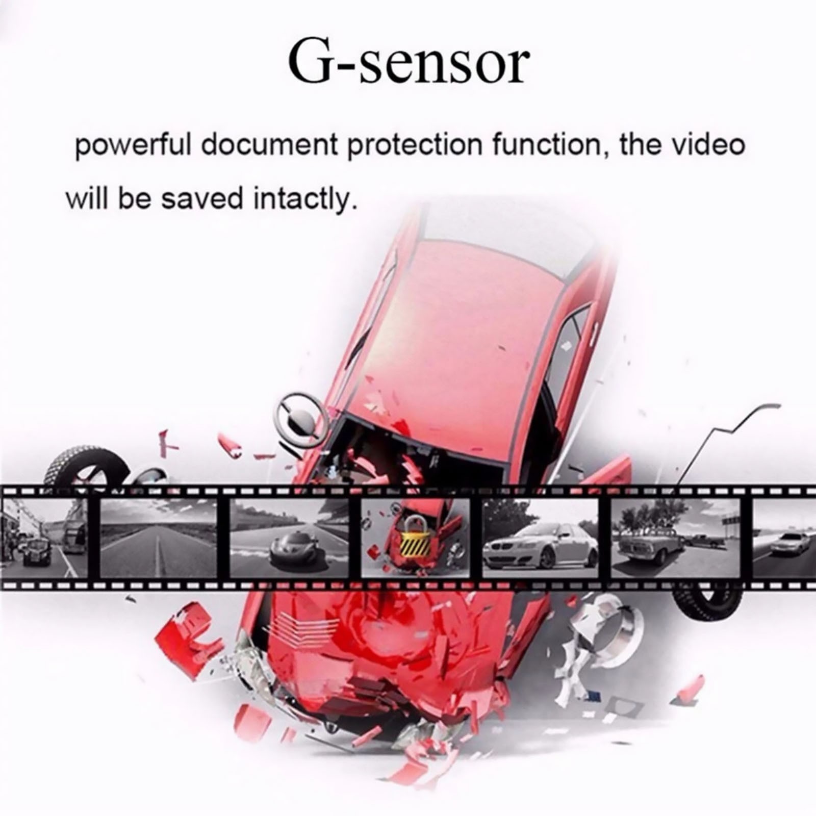 Car Radar Detector DVR Dash Camera G-sensor Night Vision 720P Video Recorder