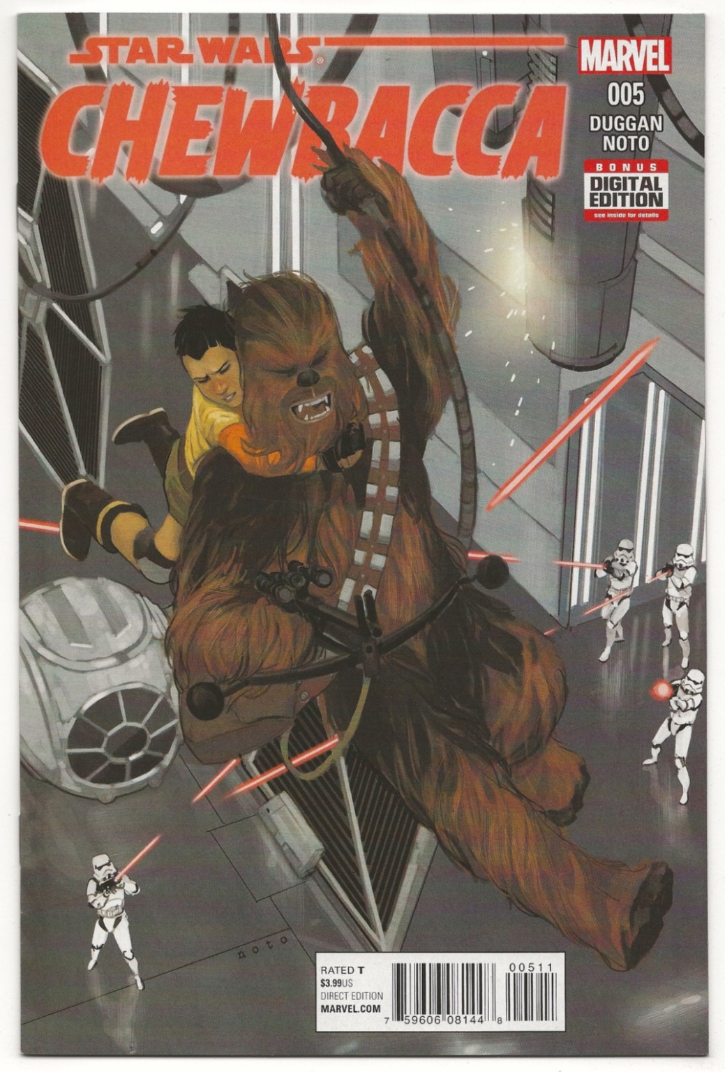 Marvel Comics STAR WARS CHEWBACCA #5 first printing Cover A