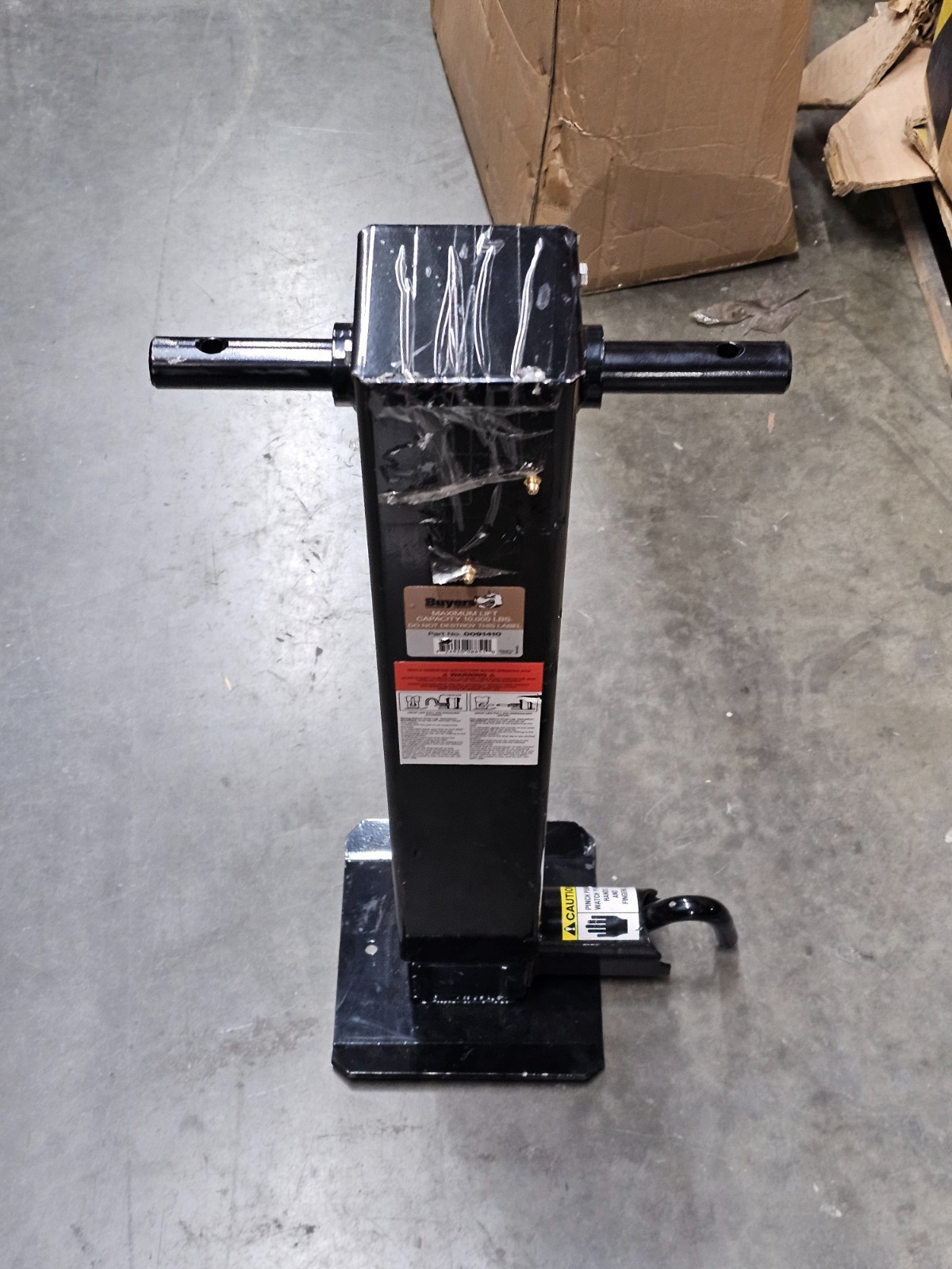 Buyers Products 0091410 Heavy-Duty Side Pin Square Jack w/o Handle 12000 lb Cap.