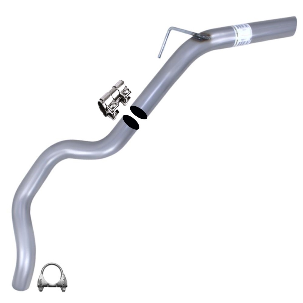 Stainless Steel Exhaust Tail Pipe fits: 2006-2008 Dodge Ram 1500 3.7L 4.7L