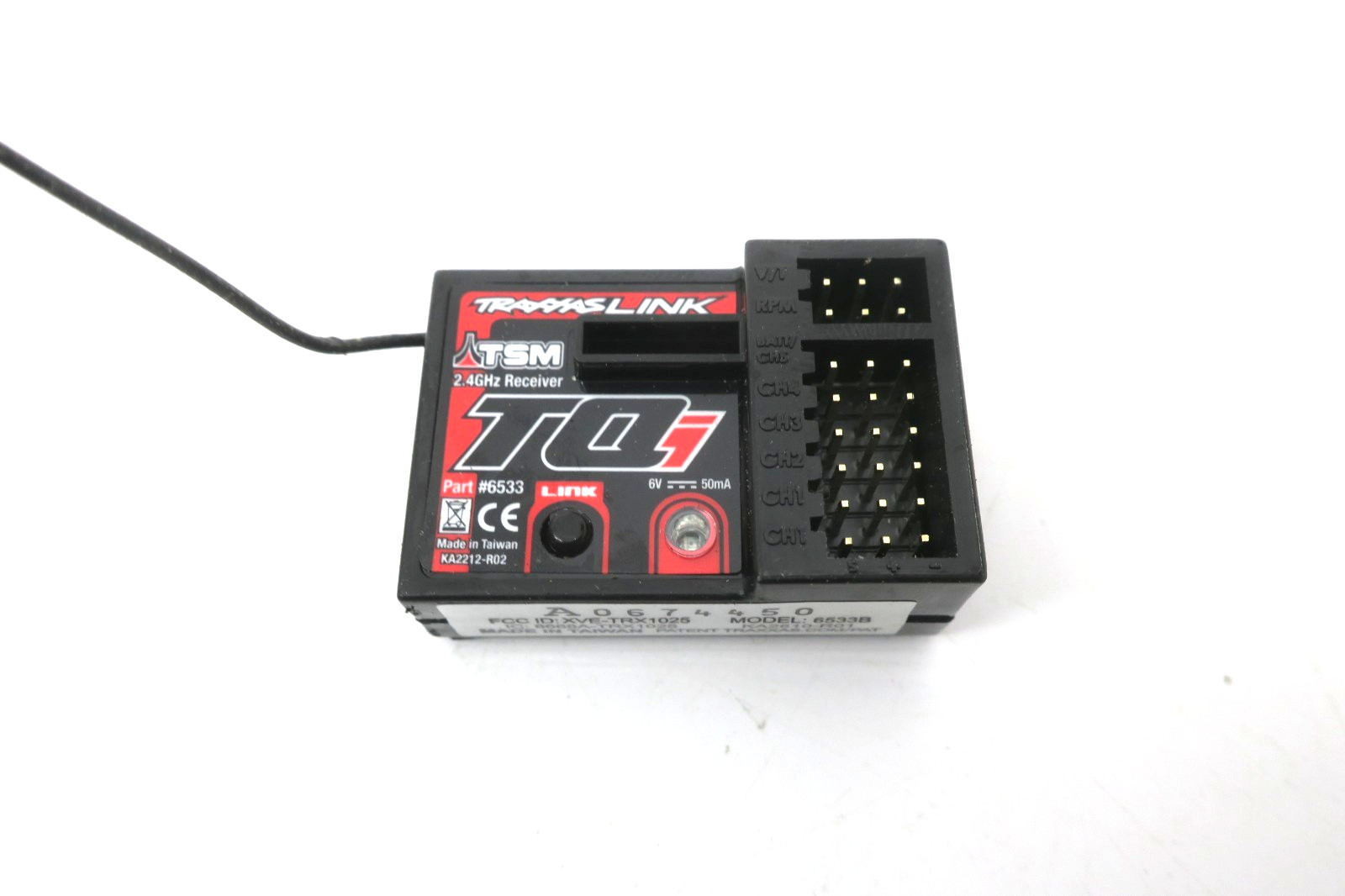 Traxxas TSM TQI 5ch RECEIVER 2.4Ghz 5-channel RX 6533 summit E-revo slash