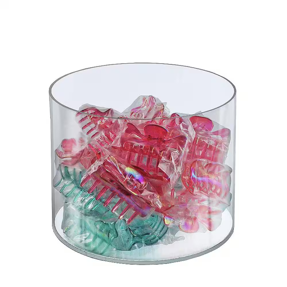 8 In. D X 8 In. H Acrylic Cylinder Display