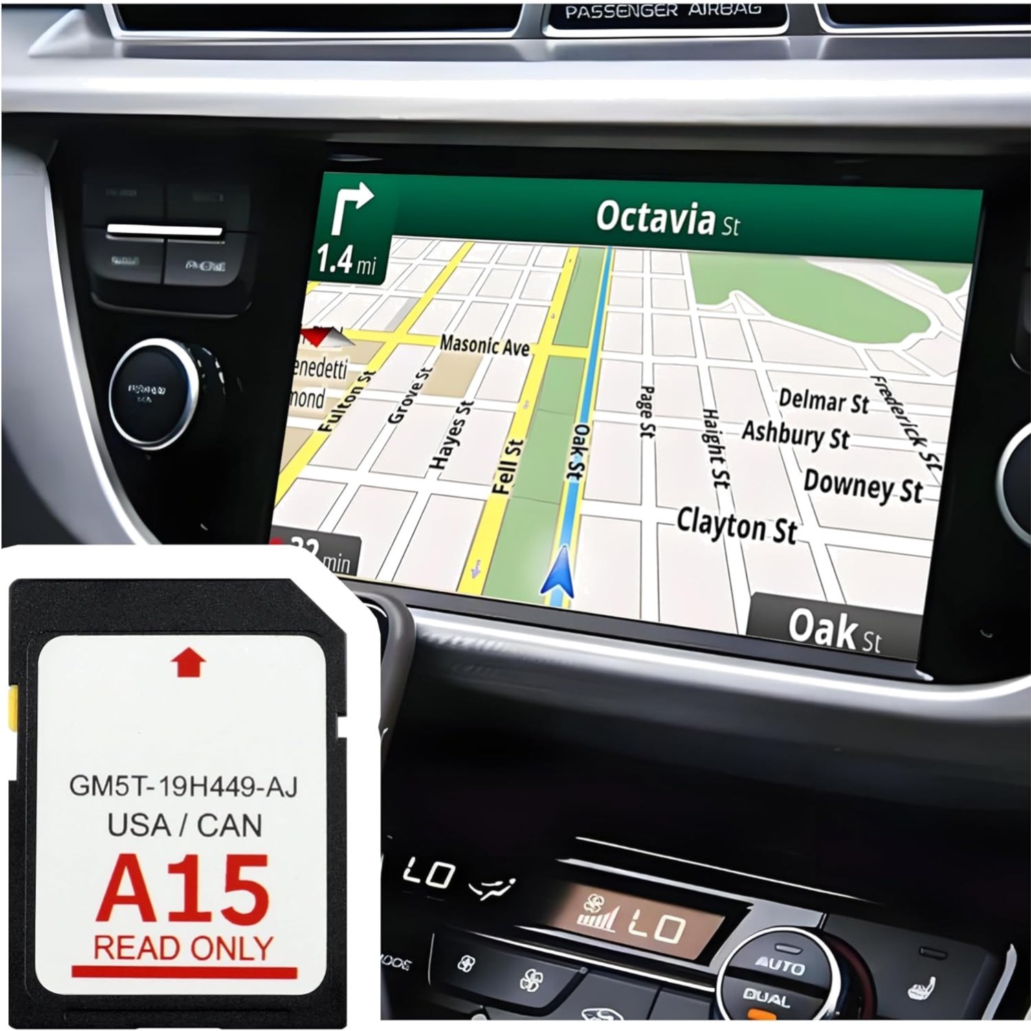 Navigation sd Card Fits Ford Lincoln USA Canada- New Map Updated A15