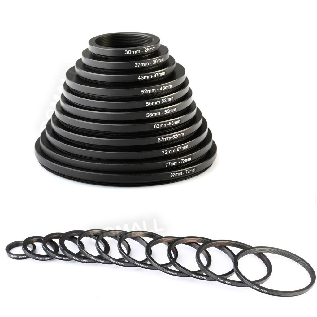 52mm to 46mm Step-down Step Down Camera Lens Filter Ring 52-46 52mm 46mm