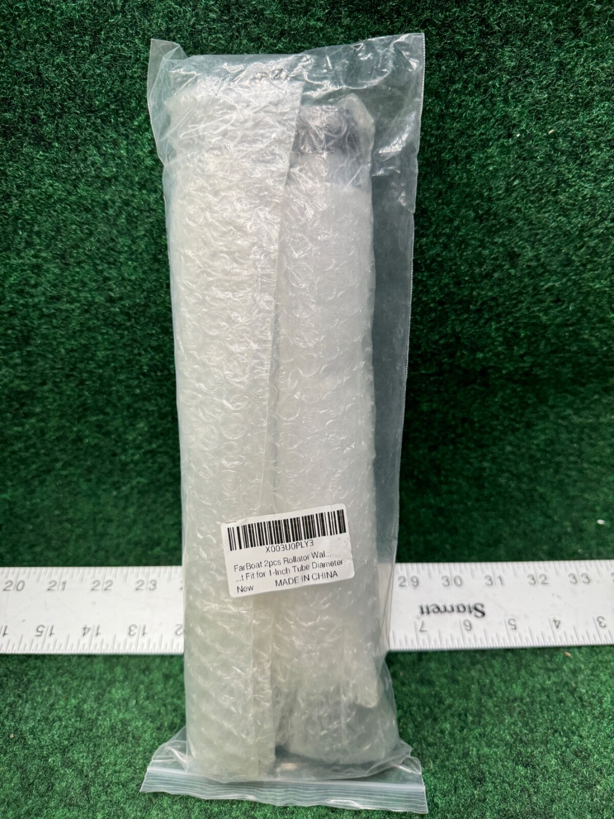 Rollator Walker Replacement Legs with Anti-Slip Rubber Tips 6.2" H 2 Pack