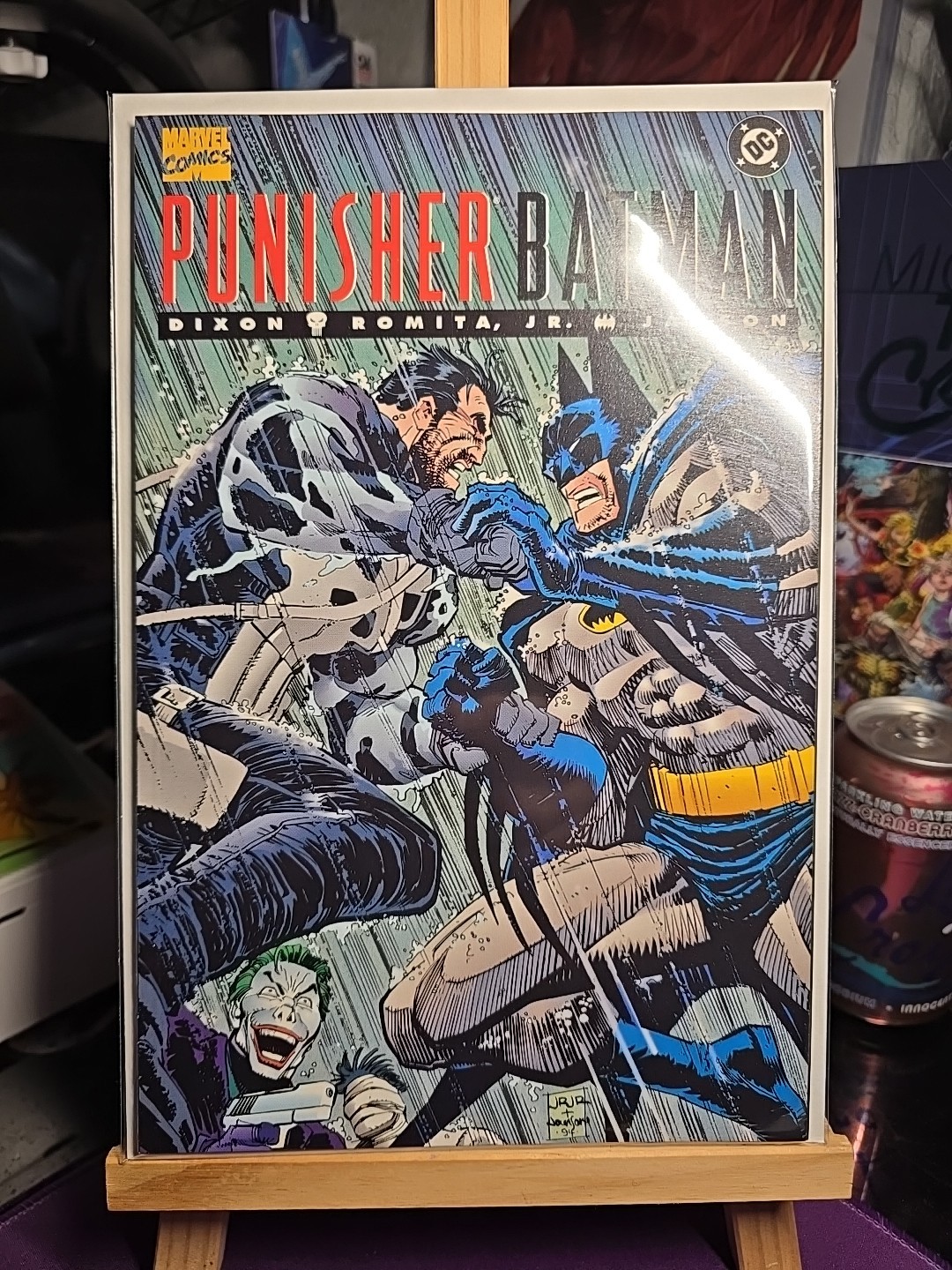 PUNISHER BATMAN DEADLY KNIGHTS STORY CHUCK DIXON COVER & ART JOHN RAMITA JR 1994