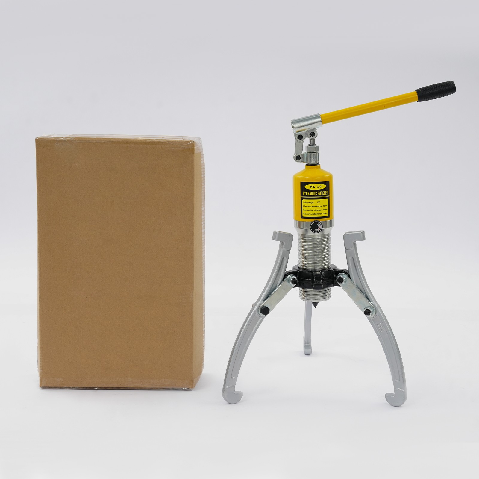 Hydraulic Bearing Puller for Gears, Pulleys Max Pulling—20T 3-Jaw Bearing Puller