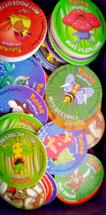 Pokemon Tazos 151/151 Generation 1 - Complete Set