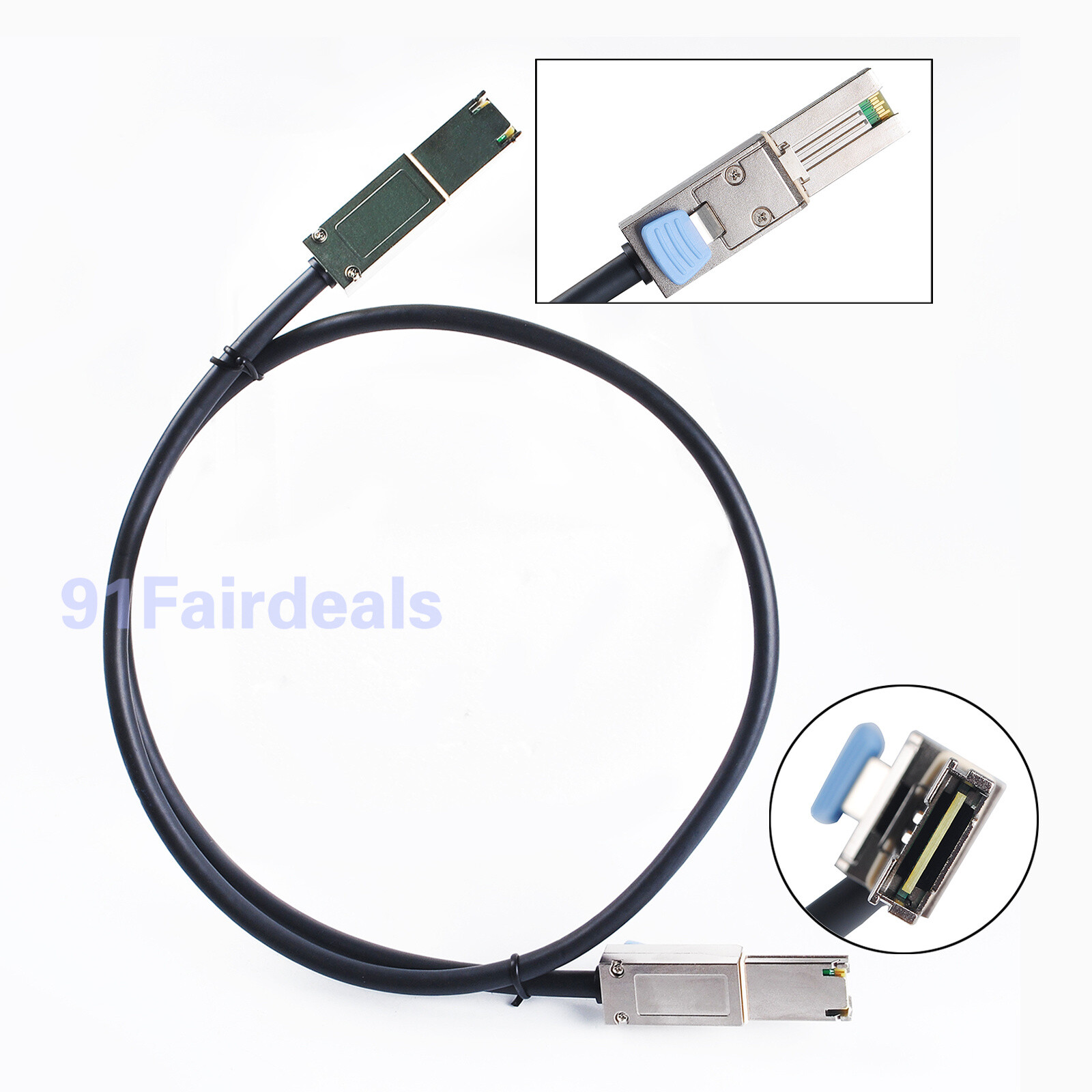 4(pack) SFF-8088 Mini SAS 26-Pin to SFF-8088 74547 HDD External Adapter Cable 1M