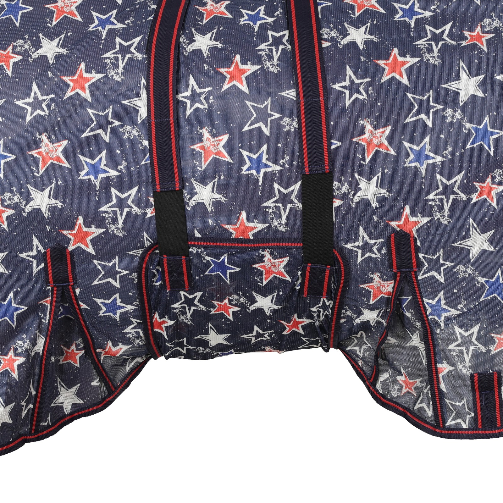 Showman Star-Spangled Mesh Fly Sheet - Mini/Foal (36" - 40")