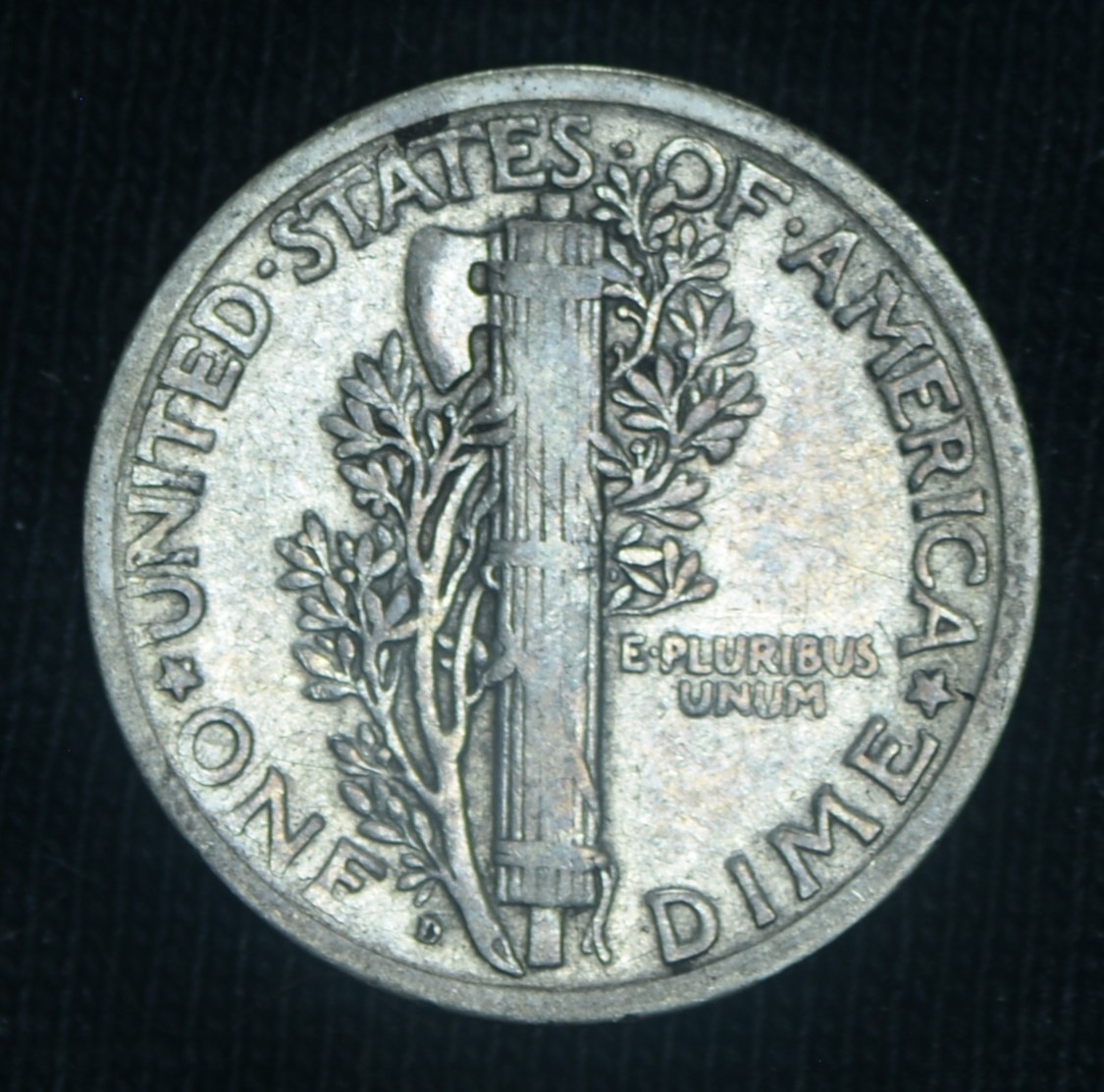 1925-D 10C Mercury Dime VF ~ 26537