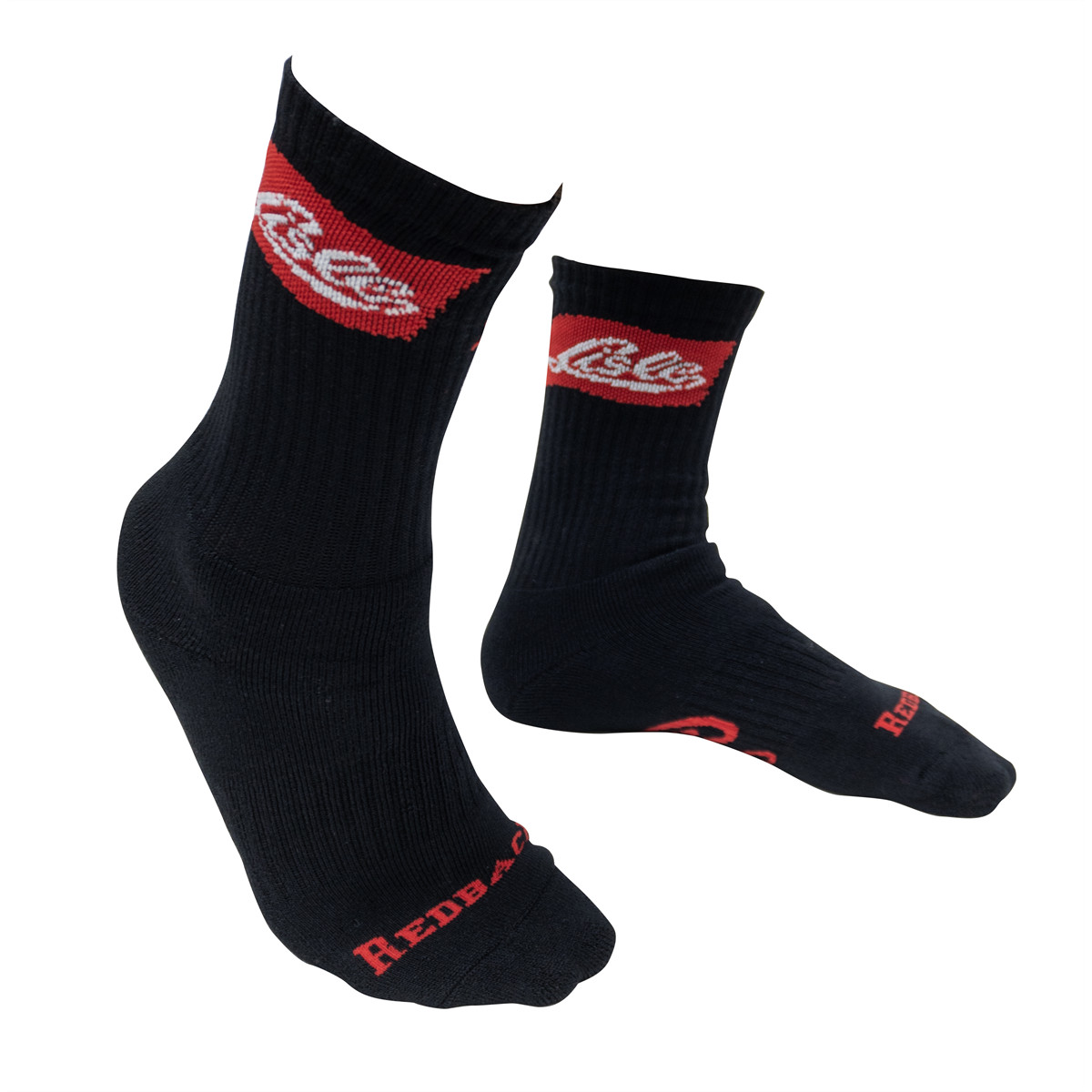 Lisle 89160 Lisle Lisle Crew Socks, Black