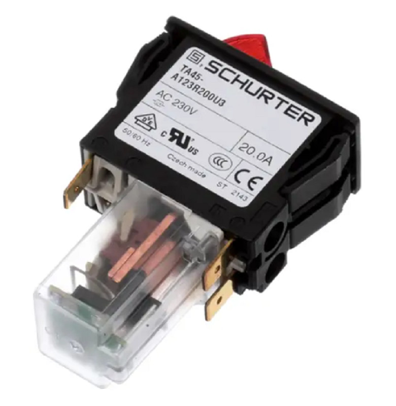 Ditting USA TA45-A123R200U3 Undervoltage release switch 230VAC 20A