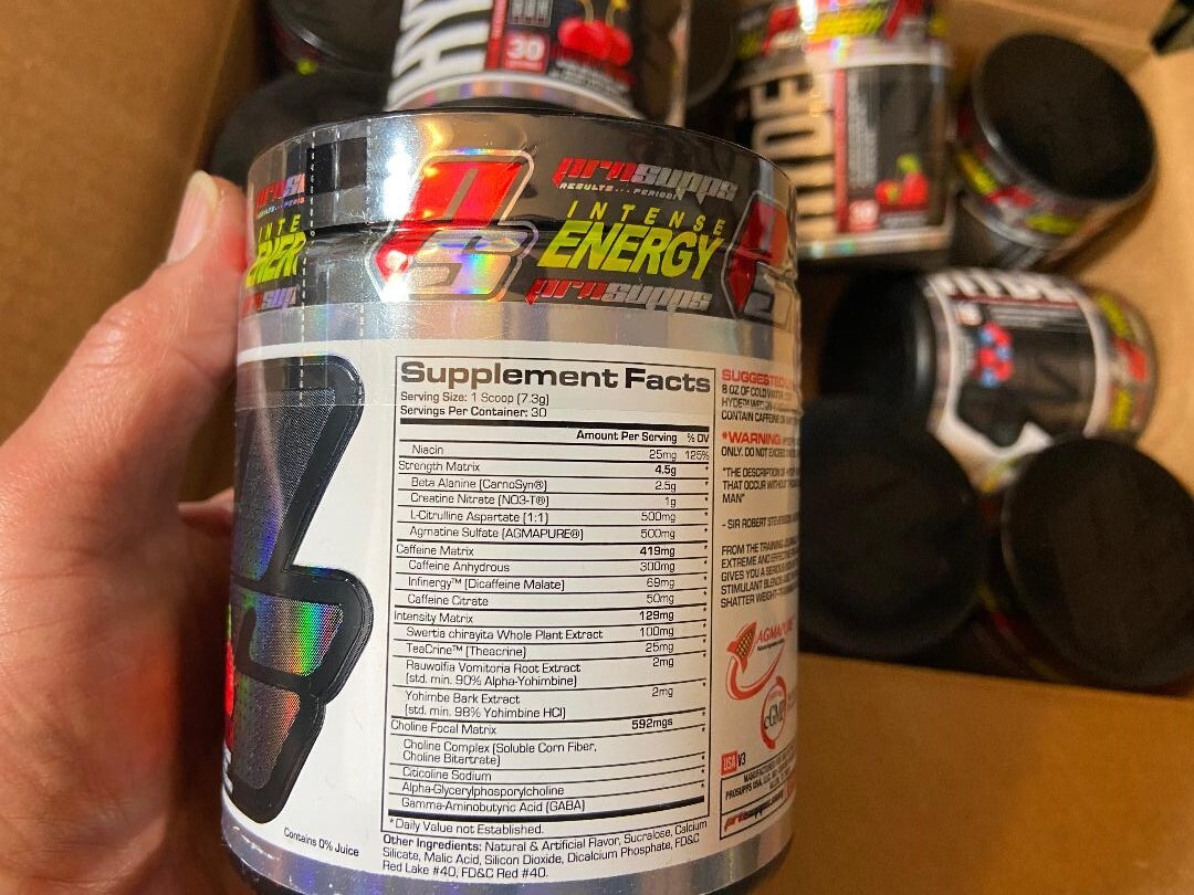 Pro Supps, Hide V3 30 servings Intense Energy Pre-Workout, Answer my message