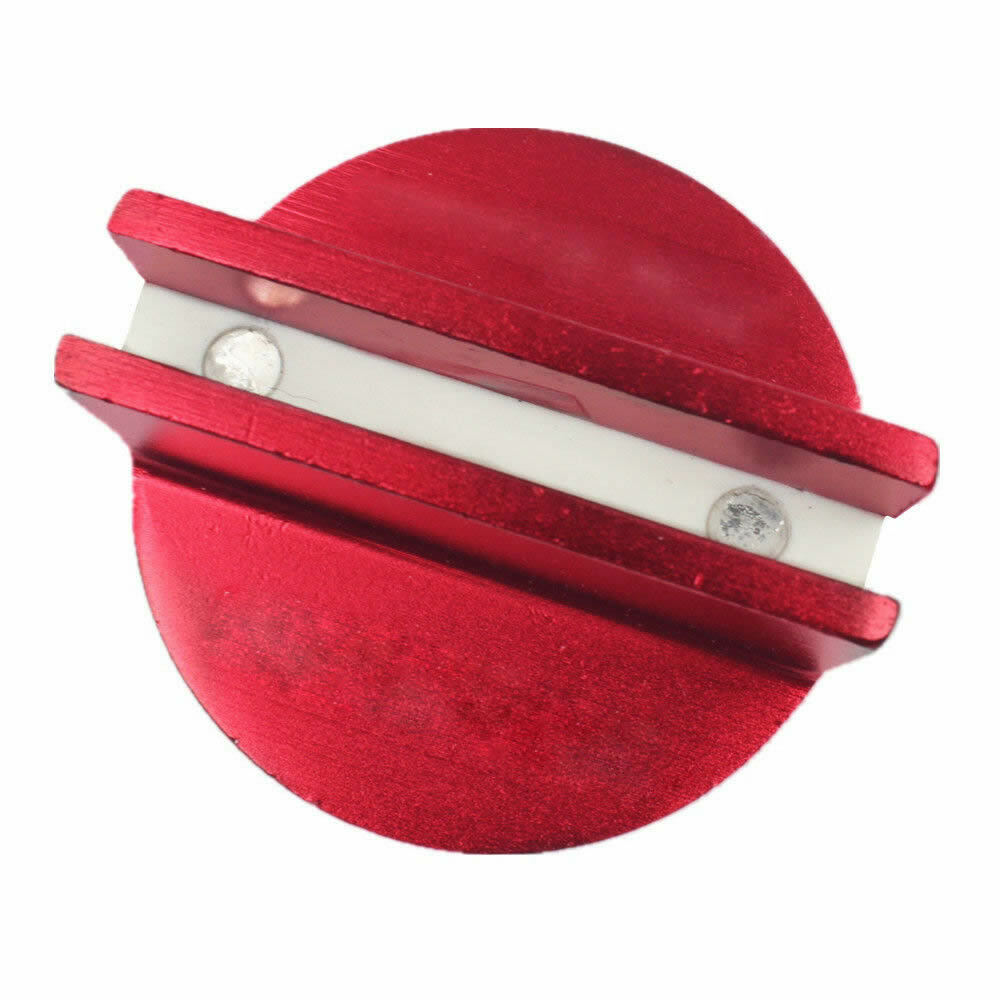 2Pcs Universal Floor Jack Disk Rubber Pad Adapter Tool Billet Aluminum