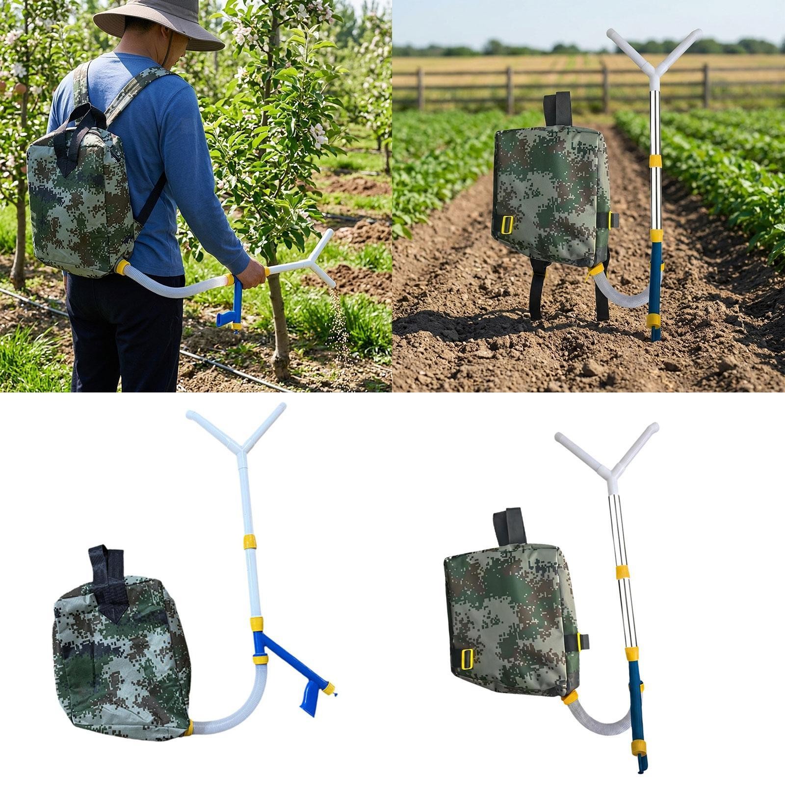 Manual Fertilizer Spreader Fertilizer Sprayer for Vegetables Garden Farming