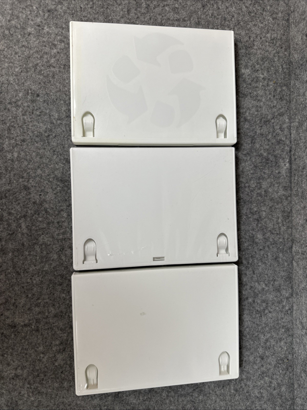 3 Empty Wii Game Cases