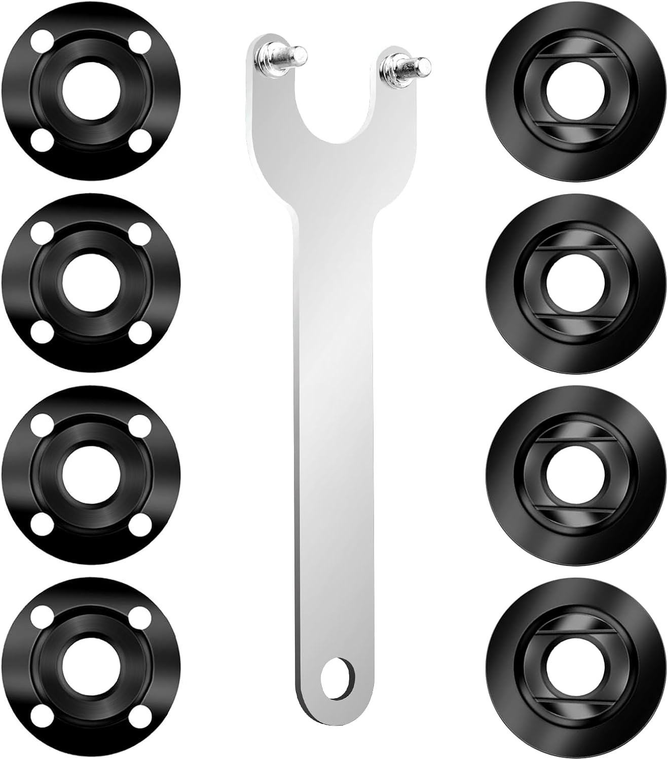 Angle Grinder Attachments 9PCS Nut Grinder Angle Grinder Wrench Kits 5/8-11 Flan