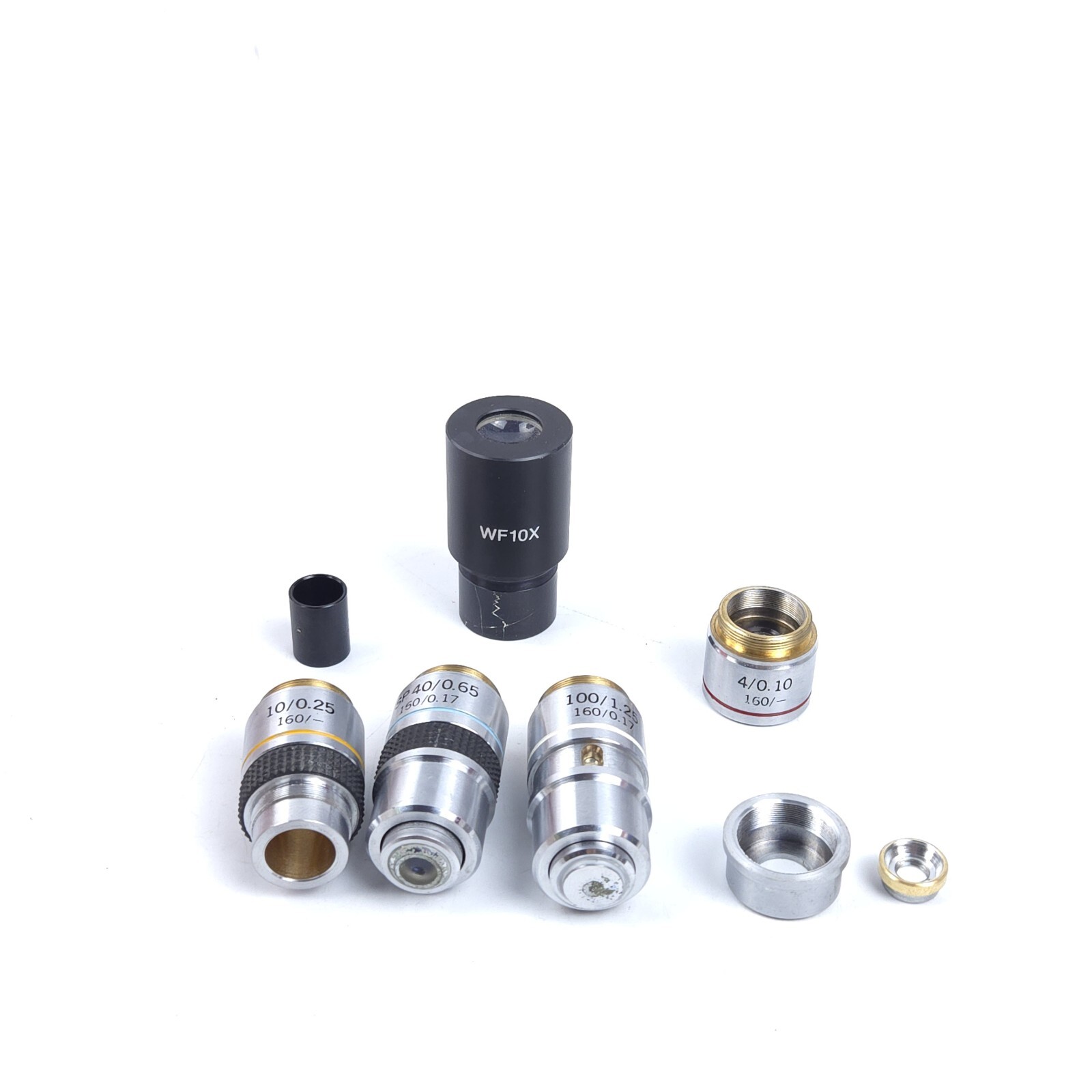 All Untested As Is - Accu-Scope  Microscope Objectives